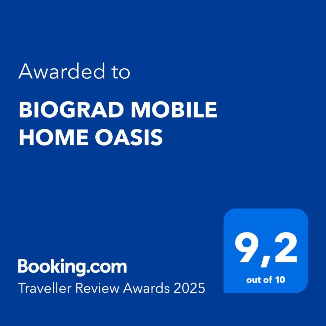 Biograd Mobile Home Oasis Біоград-на-Мору Екстер'єр фото